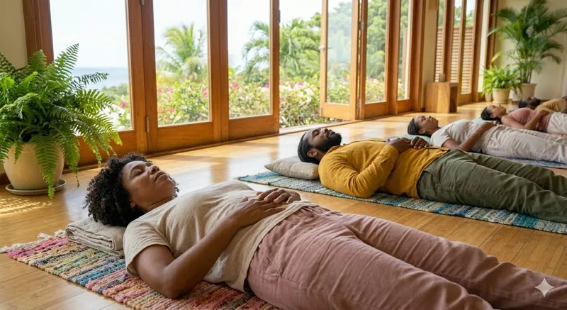 Séance de groupe COCON — relaxation collective
